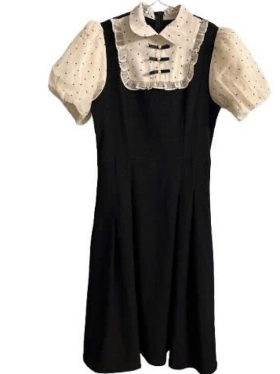 Dresses & Skirts - Contrast A-Line Dress